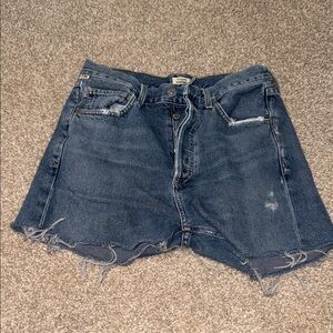 Citizens Of Humanity Blue Denim Shorts